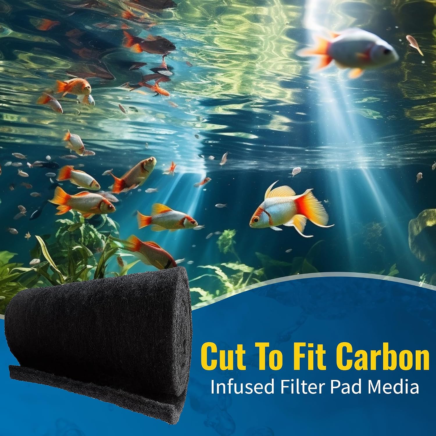 Activated Carbon Filter Media Pad - Hình 2